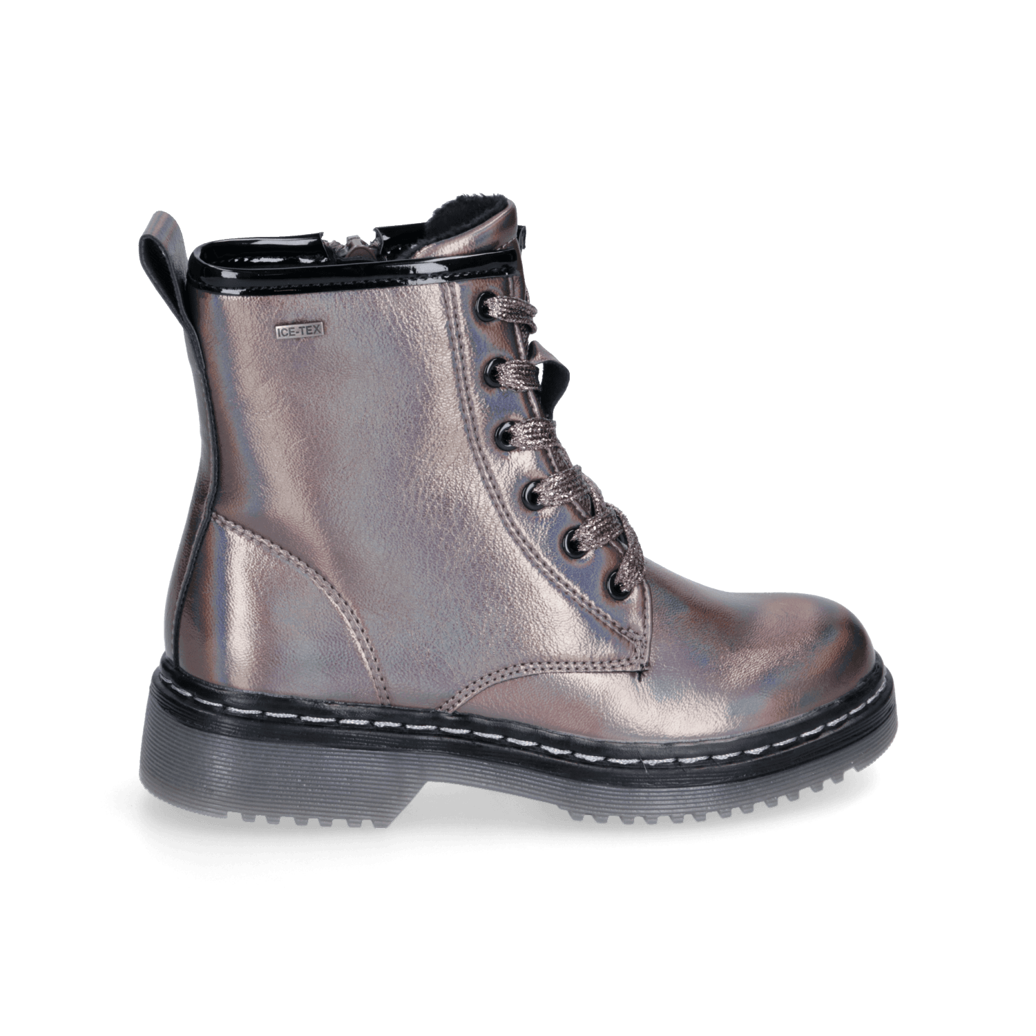 Schnür-Boot metallic von DooDogs
