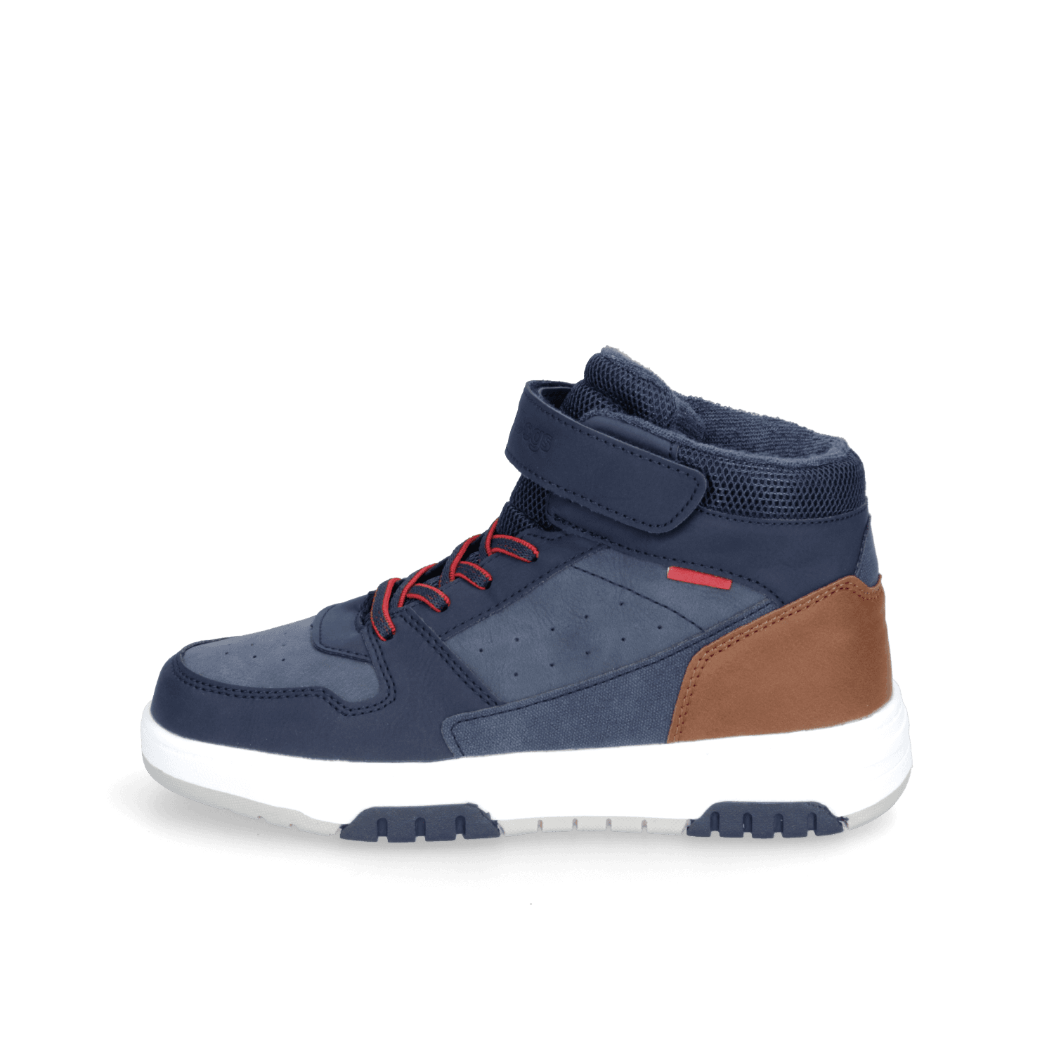 DooDogs Jungen High-Top Sneaker mit Klettverschluss